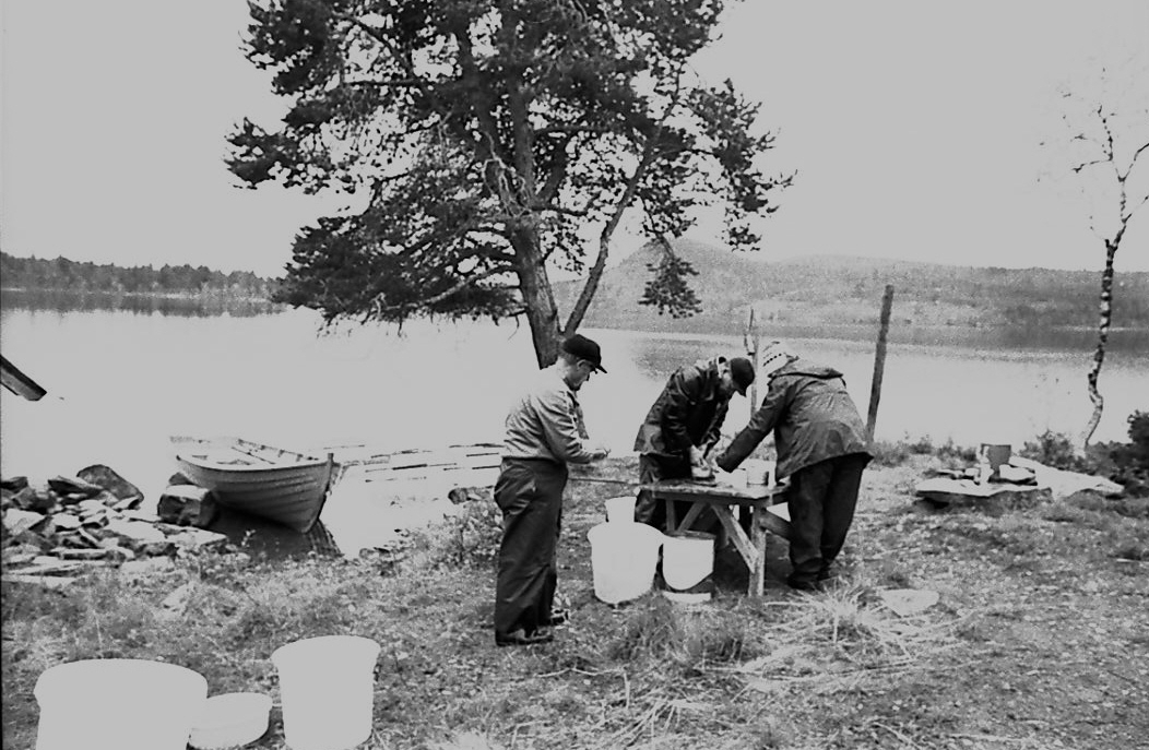 Fisking i Tallsjøen, Tolga. 