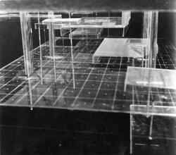 Glasfontän av Anshelm och Jones tävling i Seattle.