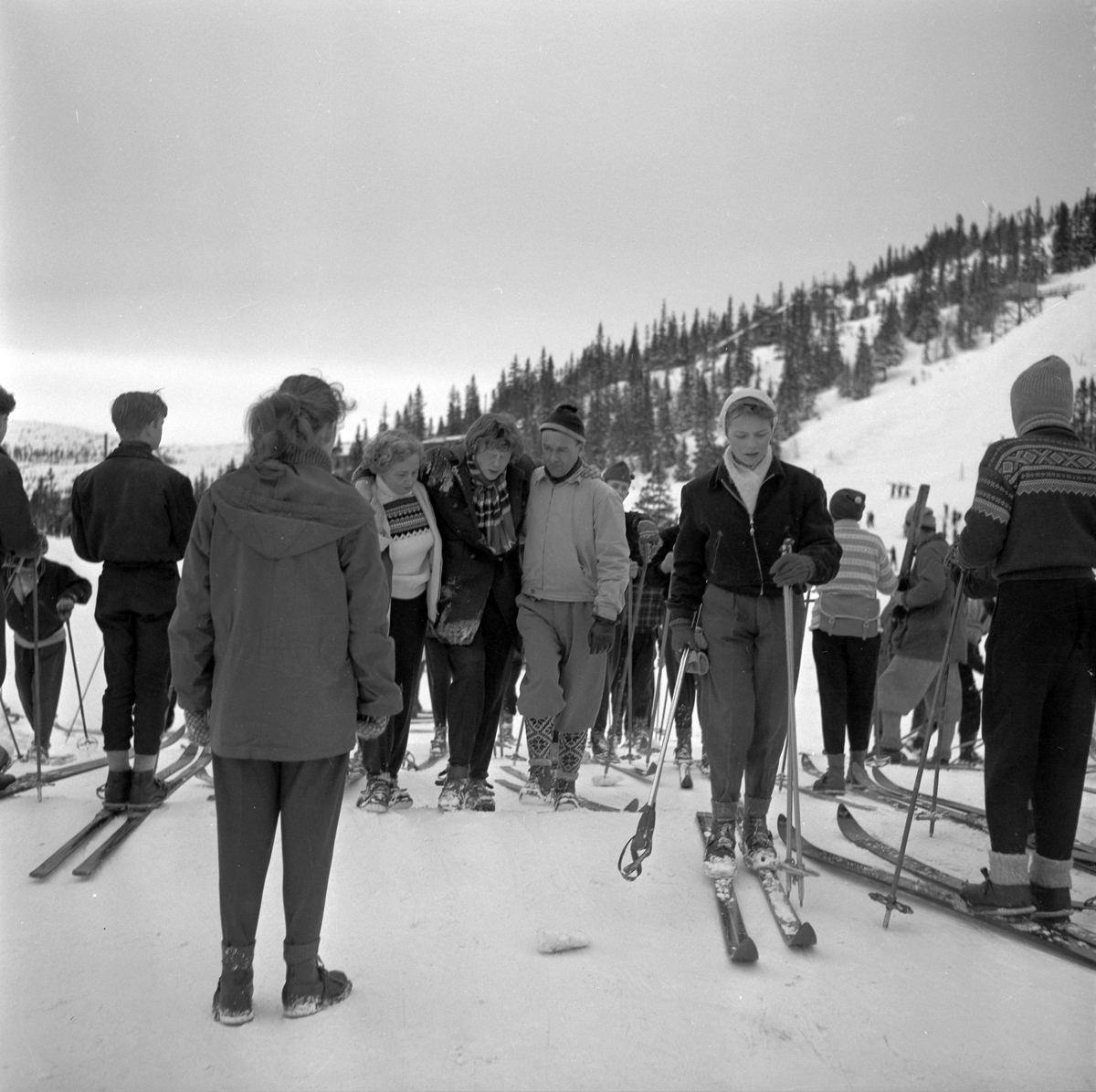 Skolebarn i Bymarka