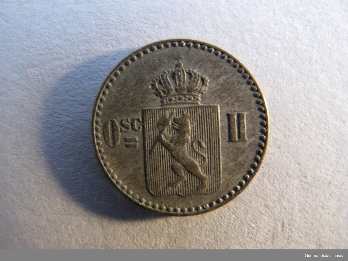 Norsk 3 Skilling 1873.