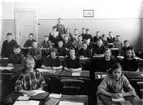 Samrealskolan i Falköping, 1920-tal. Bl.a. Gösta Hallberg f. 1911.