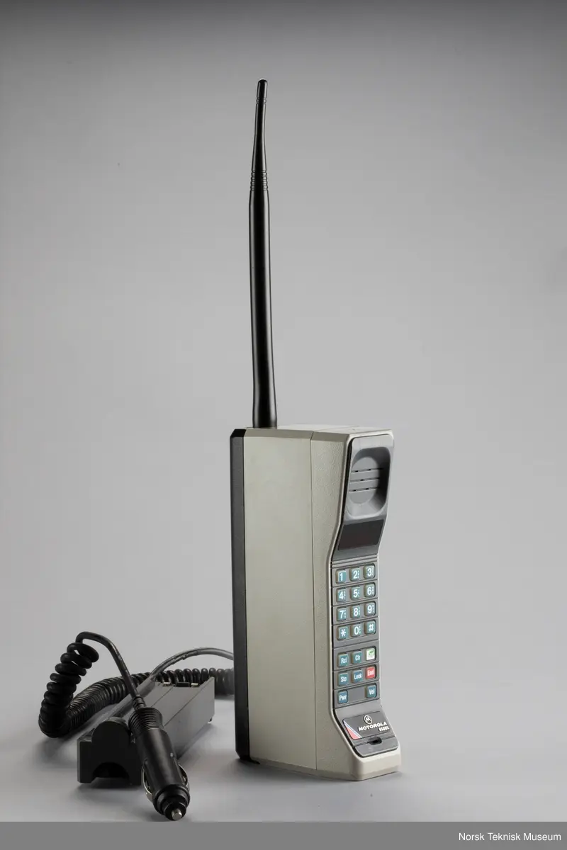 Mobiltelefon -Norsk Teknisk Museum / DigitaltMuseum