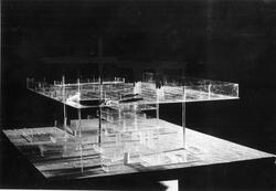 Glasfontän av Anshelm och Jones tävling i Seattle.