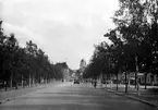 Foto vid Tingshuset mot SO, 1930-tal.