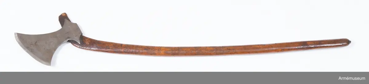Grupp D I. 

Skaft med smiderier märkt Anders Veltlesen 1706.