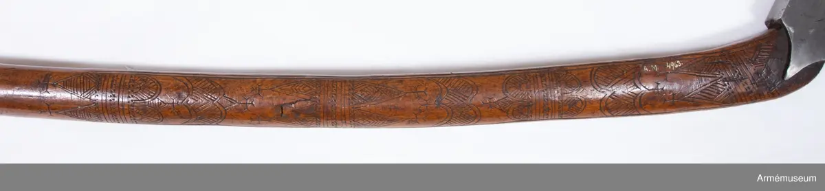 Grupp D I. 

Skaft med smiderier märkt Anders Veltlesen 1706.