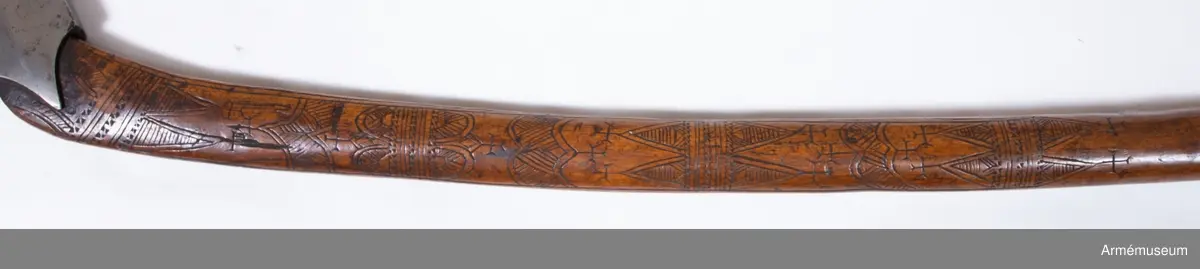 Grupp D I. 

Skaft med smiderier märkt Anders Veltlesen 1706.