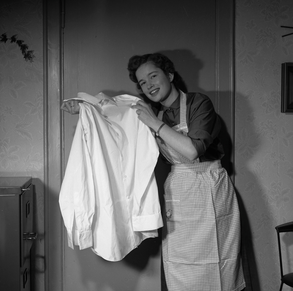 Anne Louise Sissener med skjorte