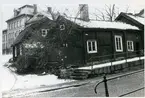 Västerås, Vasastaden, Oxbacken.
Hörnet av Stora gatan och Oxbacksgränd, 1931.