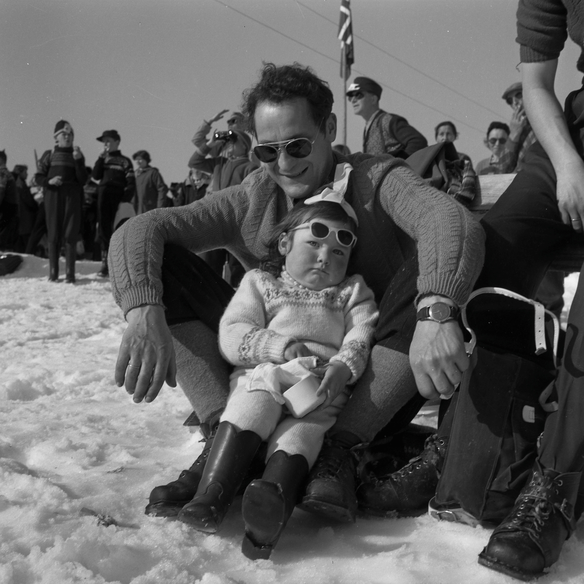 Marikollrennet 1957. Utfart
