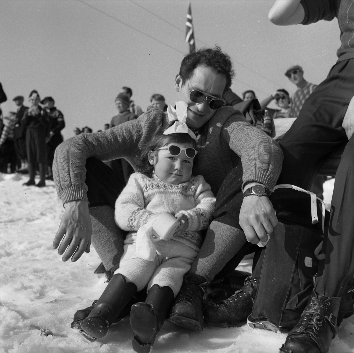 Marikollrennet 1957. Utfart
