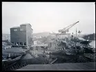 Kolupplag i Uddevalla hamn 1935