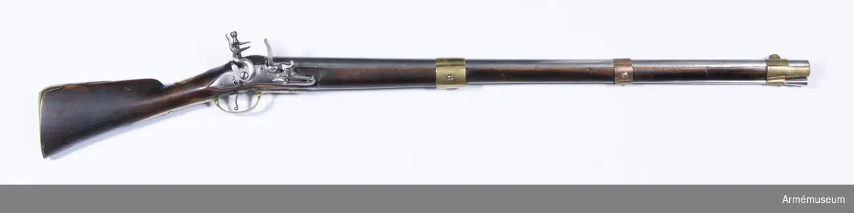 Karbin med flintlås.