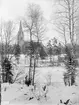 Boxholms kyrka i vinterskrud 1903.