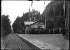 Lilleskogs station inför kungabesök