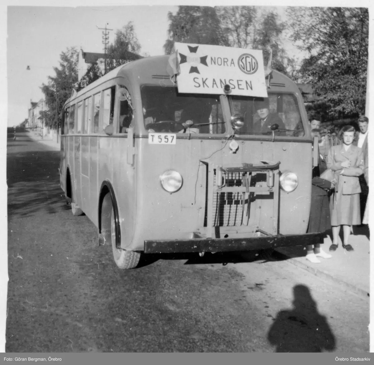 Buss från Nora till Skansen