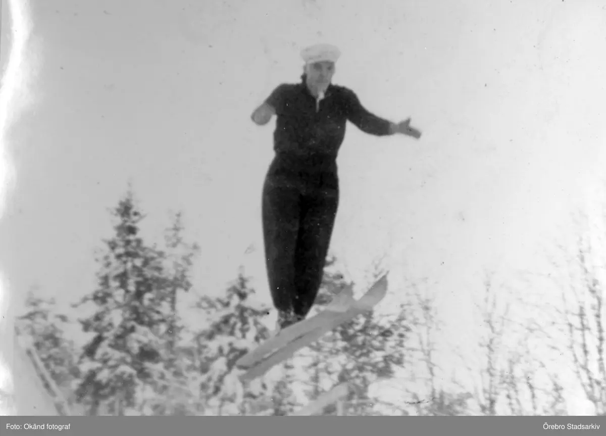 Skidhoppning på Sörbybackens hoppbacke
