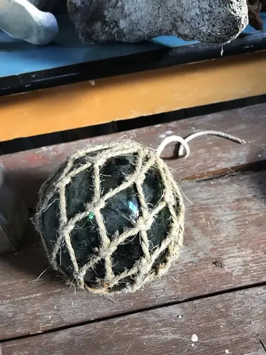 Fuglenesodden friluftsmuseum, kavel inne i naustet