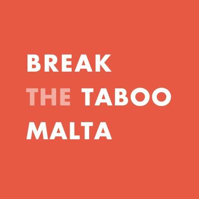 Logo Break the taboo Malta