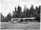 Flygplan, Fieseler Storch. Villingsberg, Närke.