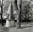 Minnesmonument över prästen Jacob Wallenberg. Wallenberg är mest känd för boken 