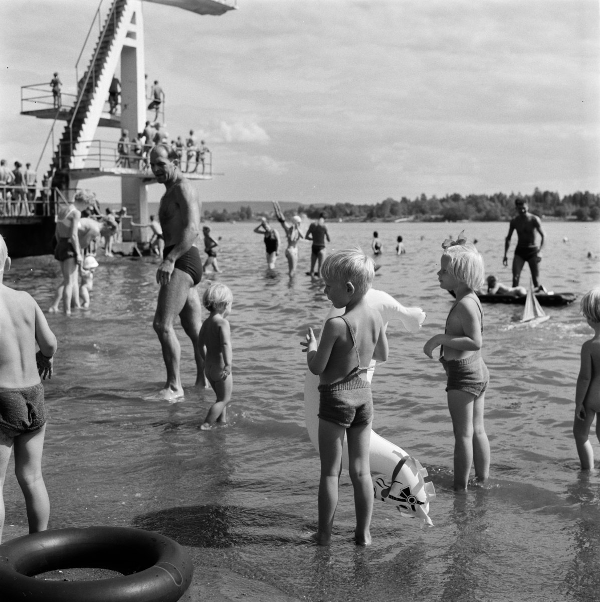 Badeliv på Hvalstrand bad i Asker.