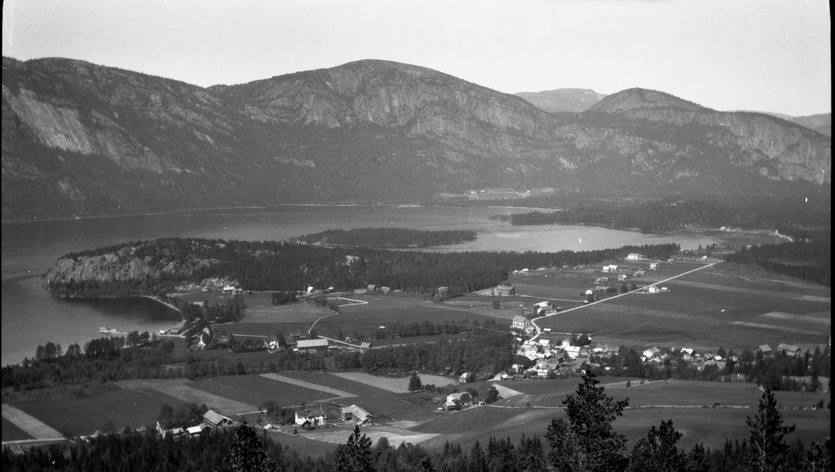 Fotosamling etter Kjetil Skomdal (1881-1971). Fotografen virket i perioden 1910 til 1960 og hadde eget mørkerom hvor han også tok imot film fra andre fotografer. I perioden var han også postbud i Fyresdal. Landskapsmotiv fra Fyresdal.