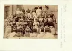 Gruppbild från Hellgren, Arbetsledare och personal omkring 1900