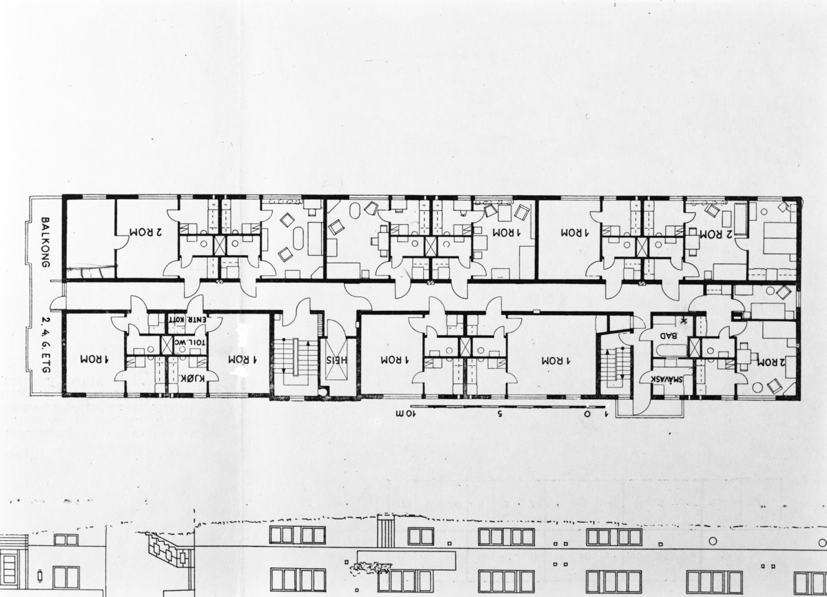 Sinding - Larsen, ark. (Kirsten), boligbygg, se også Nesodden Aldershjem. Rustadglött 2906