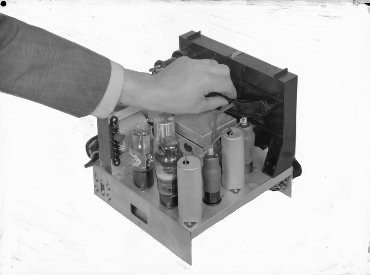 Tandberg radio fra fabrikken etc., se også Bratsberg Tegl, Tandberg-Skullerud 5486