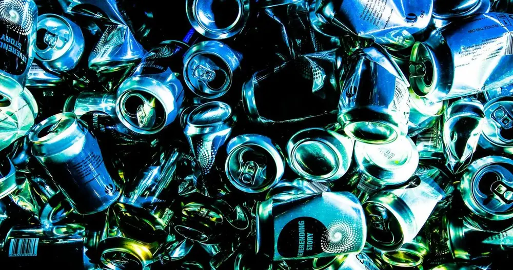 Bilde av aluminiumsbeholdere