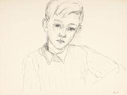 Gutt i drømmeland [Tegning]