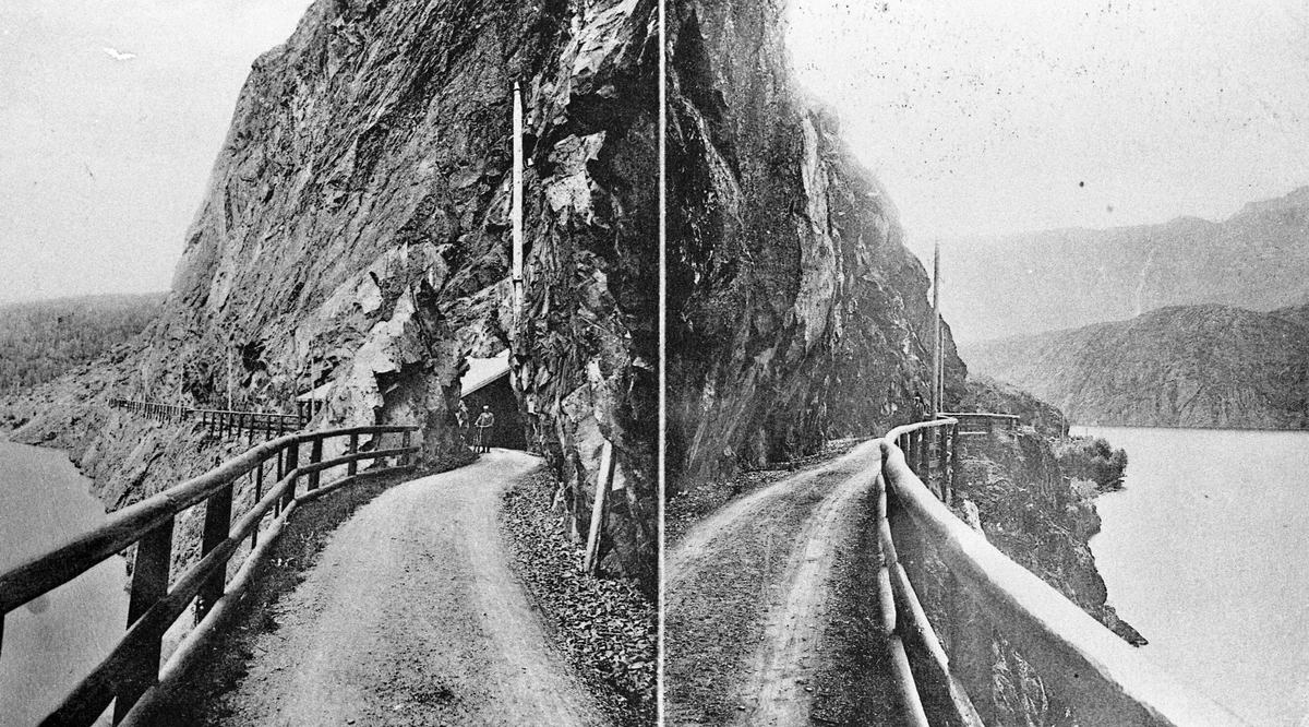 Kvamskleiva mot sør, og Kvamskleiva mot nord.