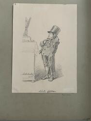 Lånta fjädrar [Teckning]