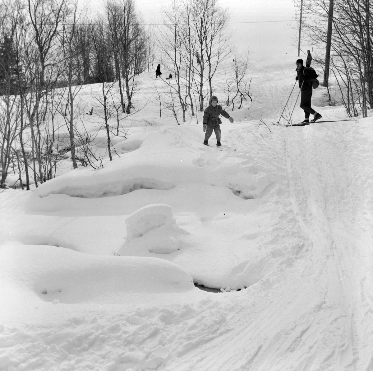 Skigåere i Bymarka
