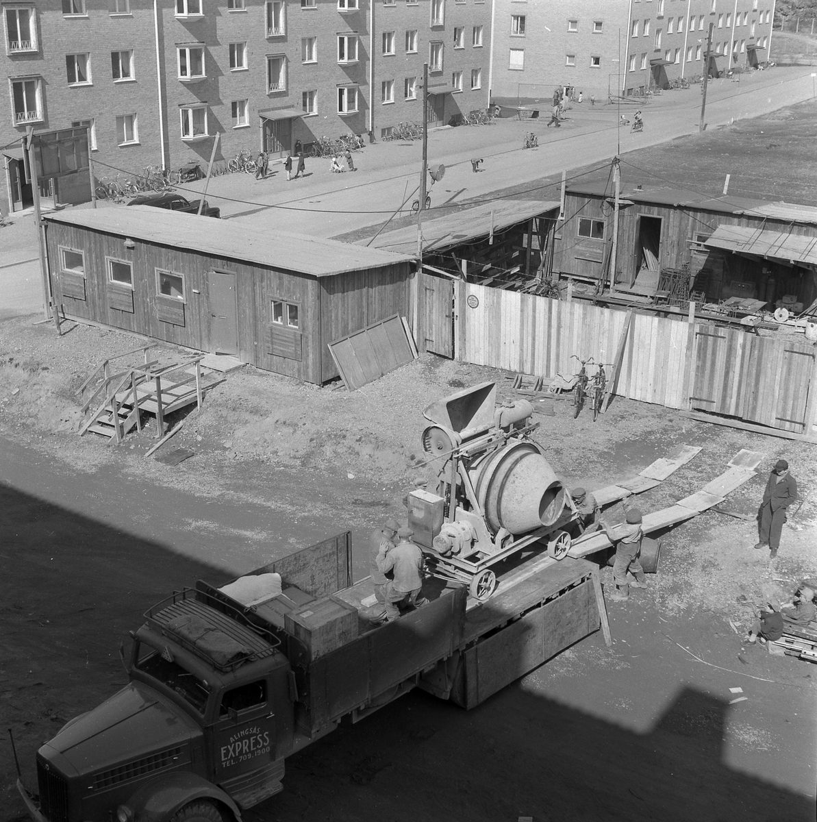 Stockslyckevägen, kv Stadsfiskalen. 1954