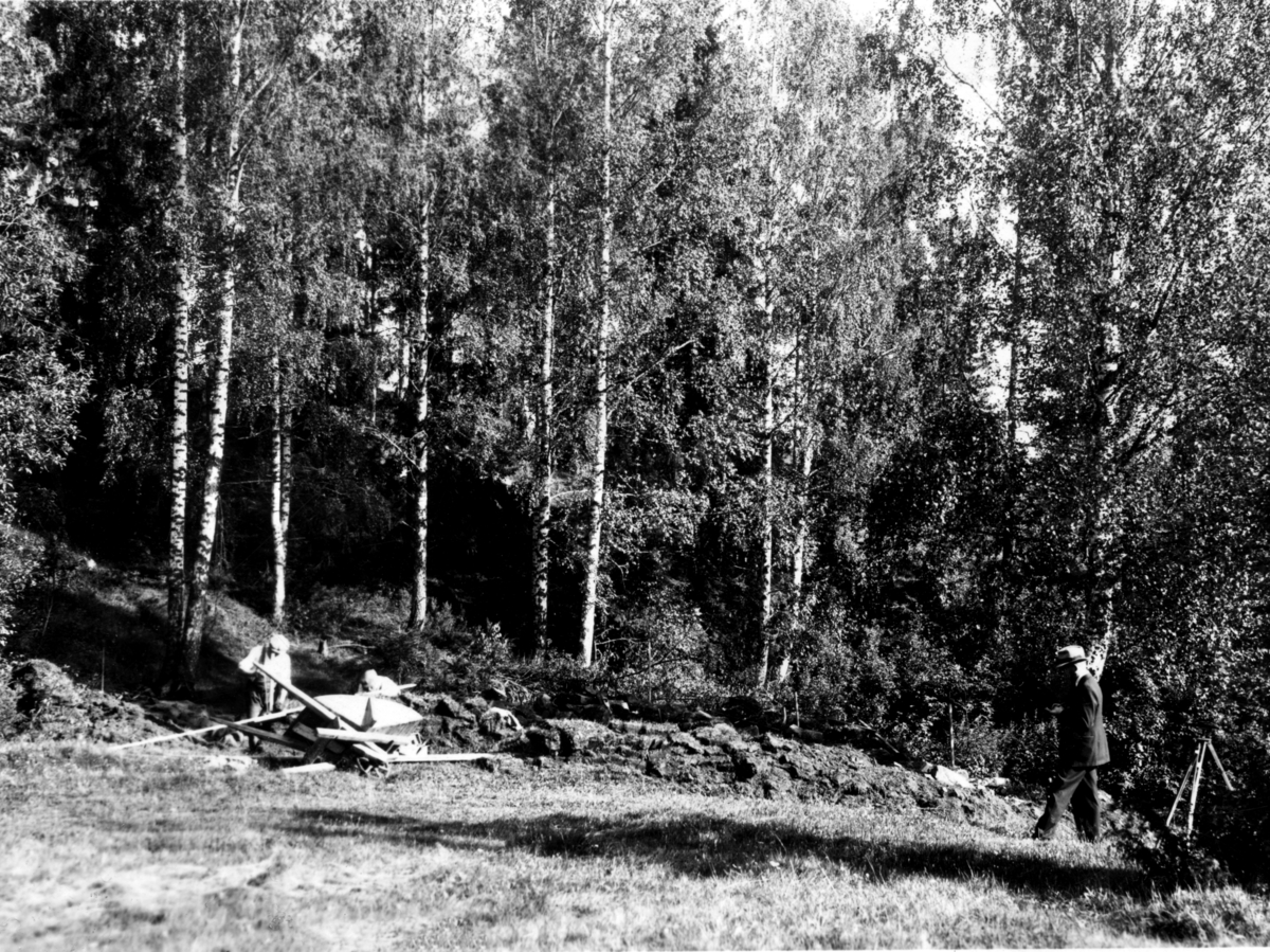 Hestestall og melboder, Christiansfjeld festning, Elverum.