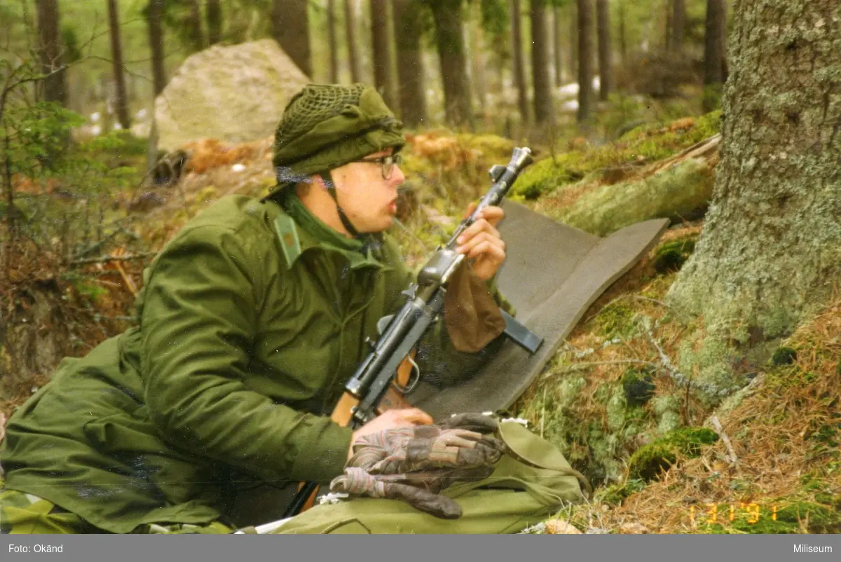 Infanteriets stridsskola. "Bara kom, bara kom!! Jag väntar på er!"