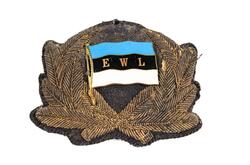 Kaptensmärke för mössa. Användes på flykt från Estland till 