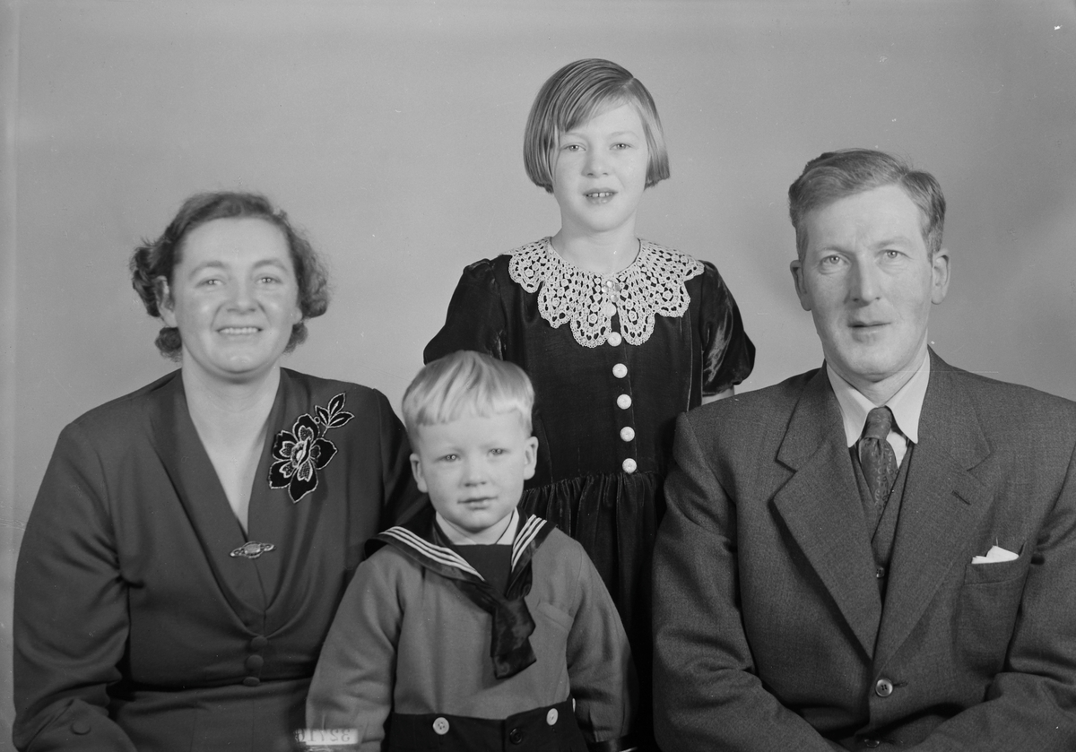 Karl Grongstad med familie