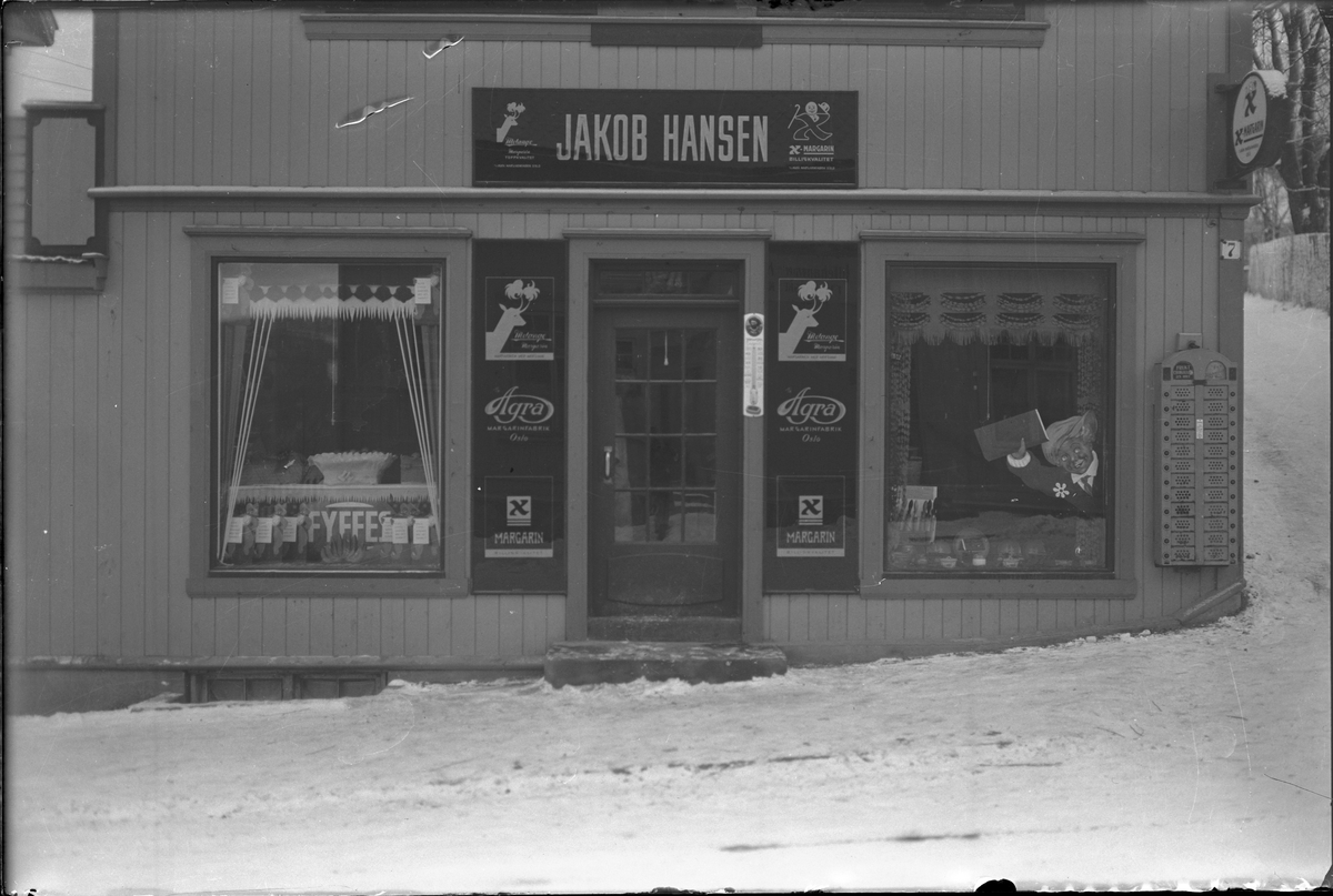 Jakob Hansens kolonialbutikk i Storgata 7