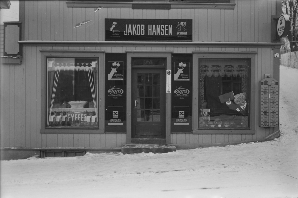Jakob Hansens kolonialbutikk i Storgata 7