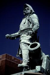 Tordenskioldstatuen.