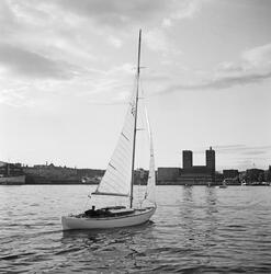 Båtsportens dag i Oslo. 9. Juni 1952.