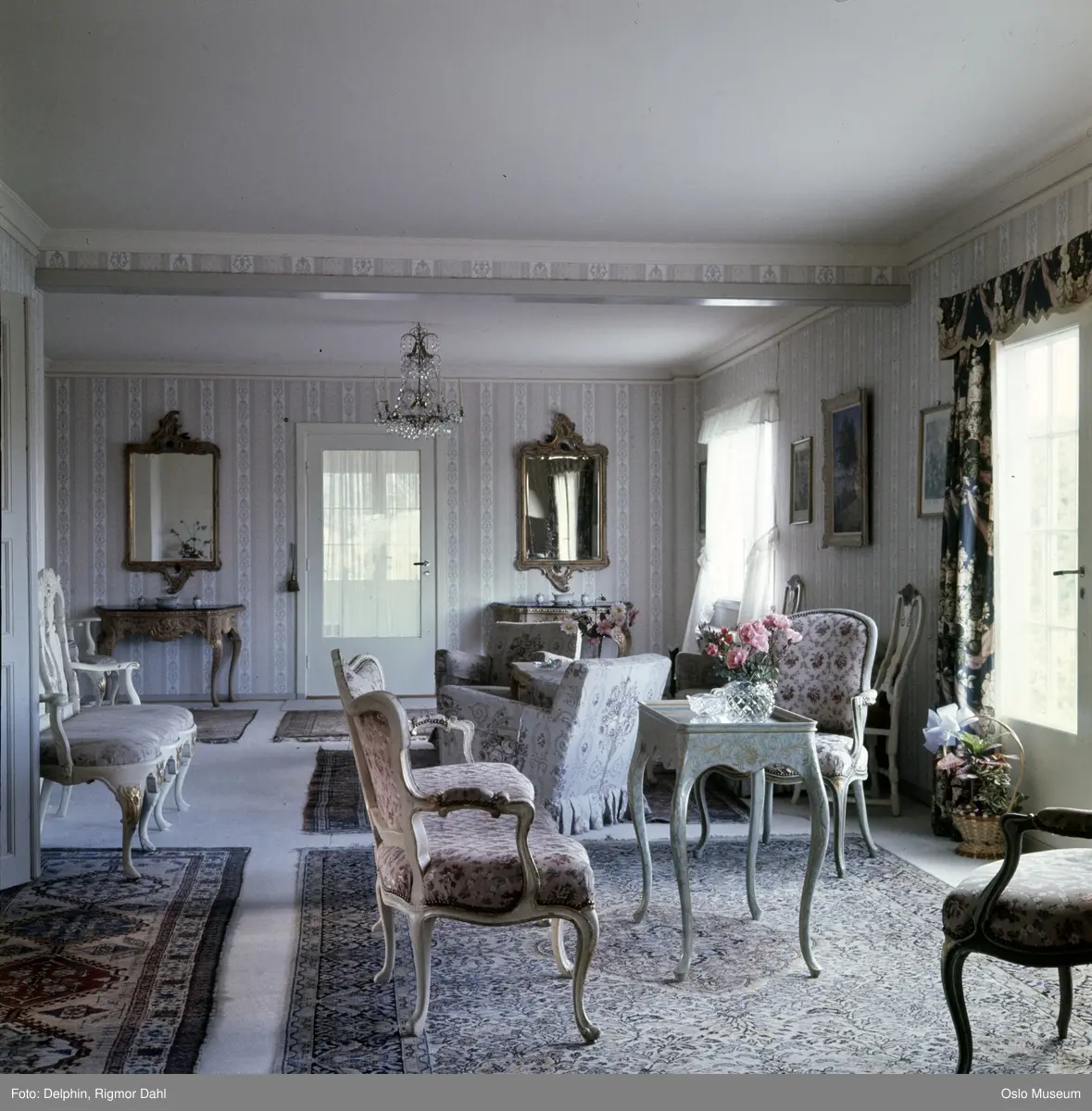 gård, bolighus, interiør, stue