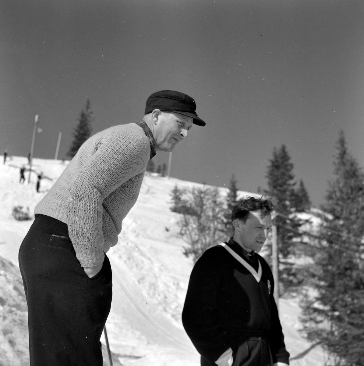 Hoppkurs i Treningsbakken ved Skistua