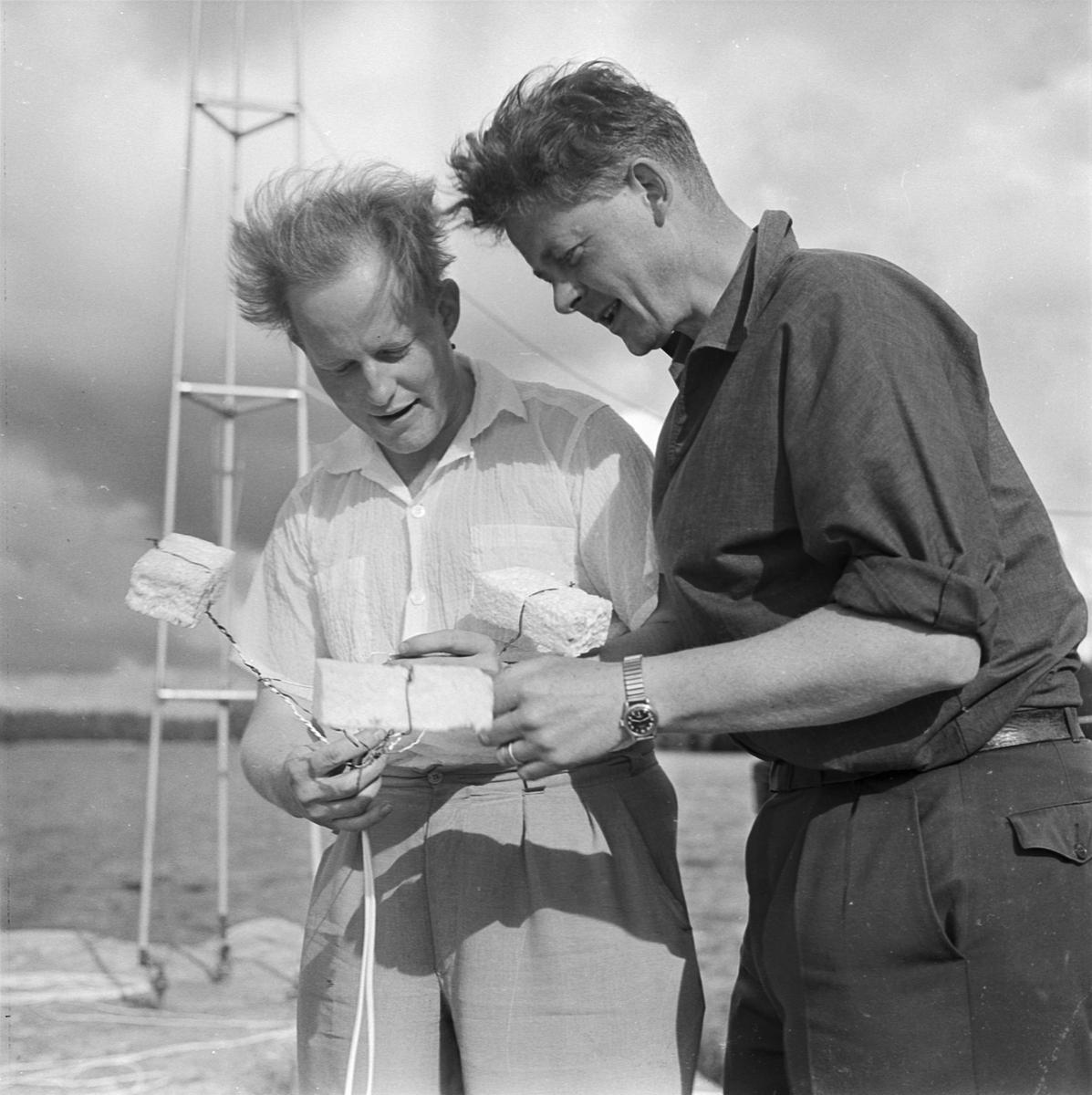 Erkenlaboratoriet, Estuna, Uppland 1957