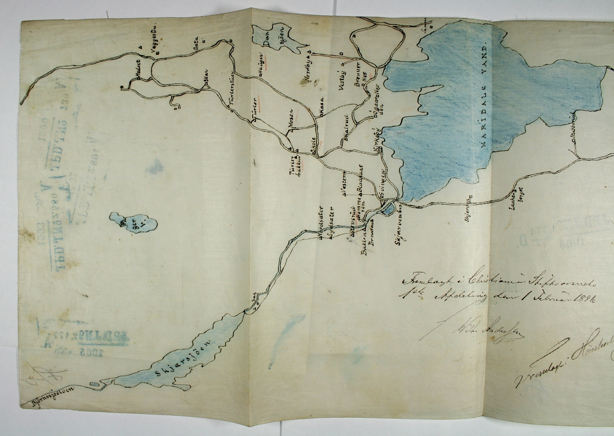 Saksdokumenter, brev, korrespondanse, telegram, o.l.