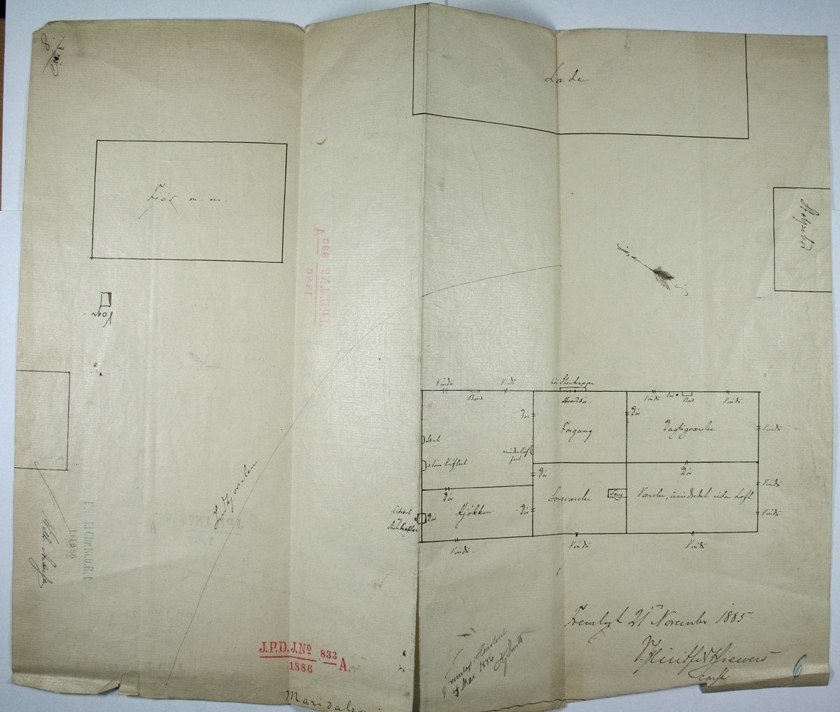 Saksdokumenter, brev, korrespondanse, telegram, o.l.