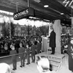 Invigning av Domus, ett nytt varuhus vid Kungsgatan i Huskvarna år 1966, nuvarande Rosengallerian.